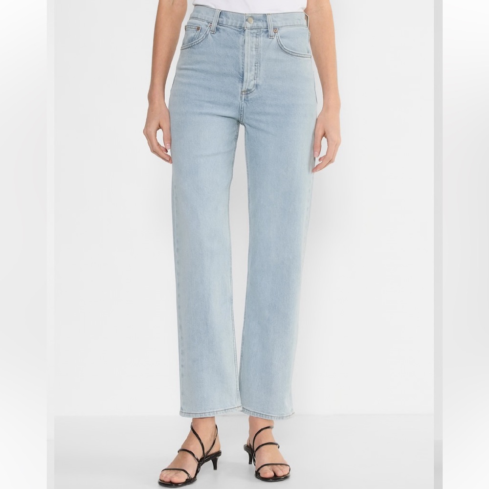 Aritzia Denim Forum Arlo Straight Leg Jeans